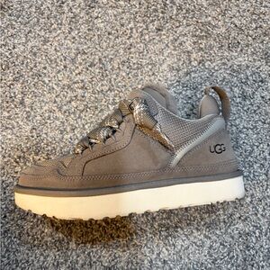 UGG Gray and Cream Casual Shoes